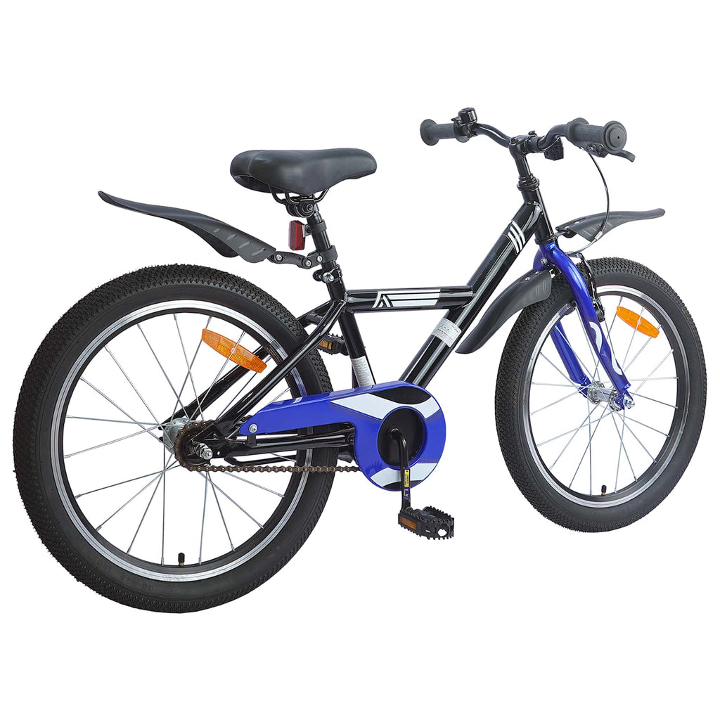 Kinderfahrrad 18 Zoll für 5-7 Jahre alt Schwarz