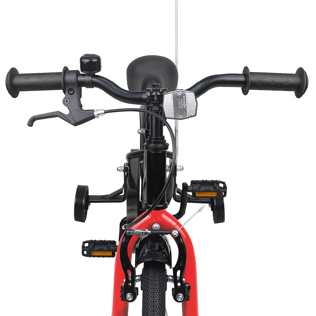 Kinderfahrrad 16 Zoll für 4-6 Jahre alt Schwarz