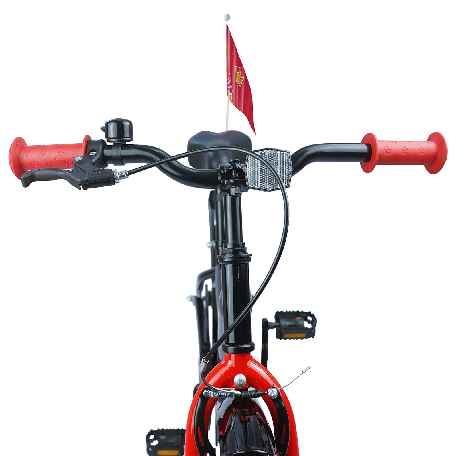 Kinderfahrrad 18 Zoll für 5-7 Jahre alt Schwarz