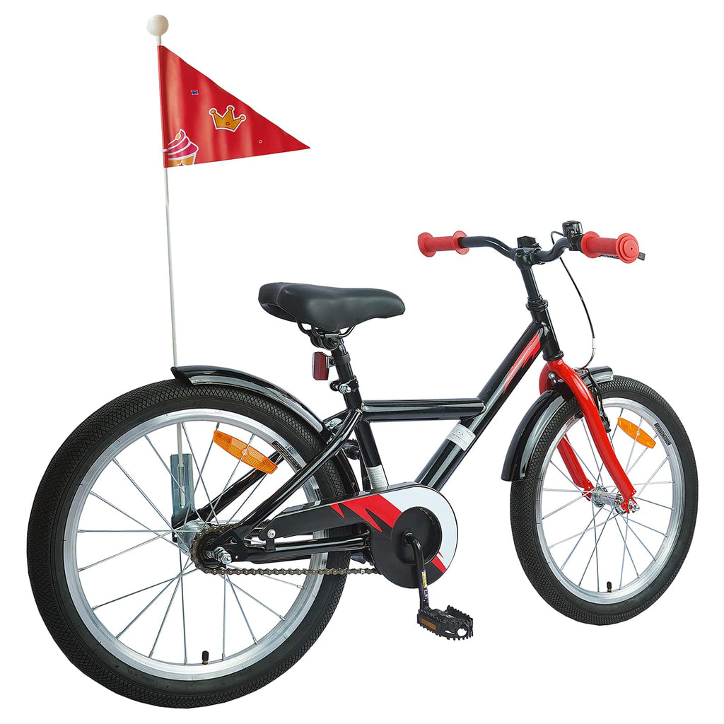 Kinderfahrrad 20 Zoll für 6-11 Jahre alt Schwarz