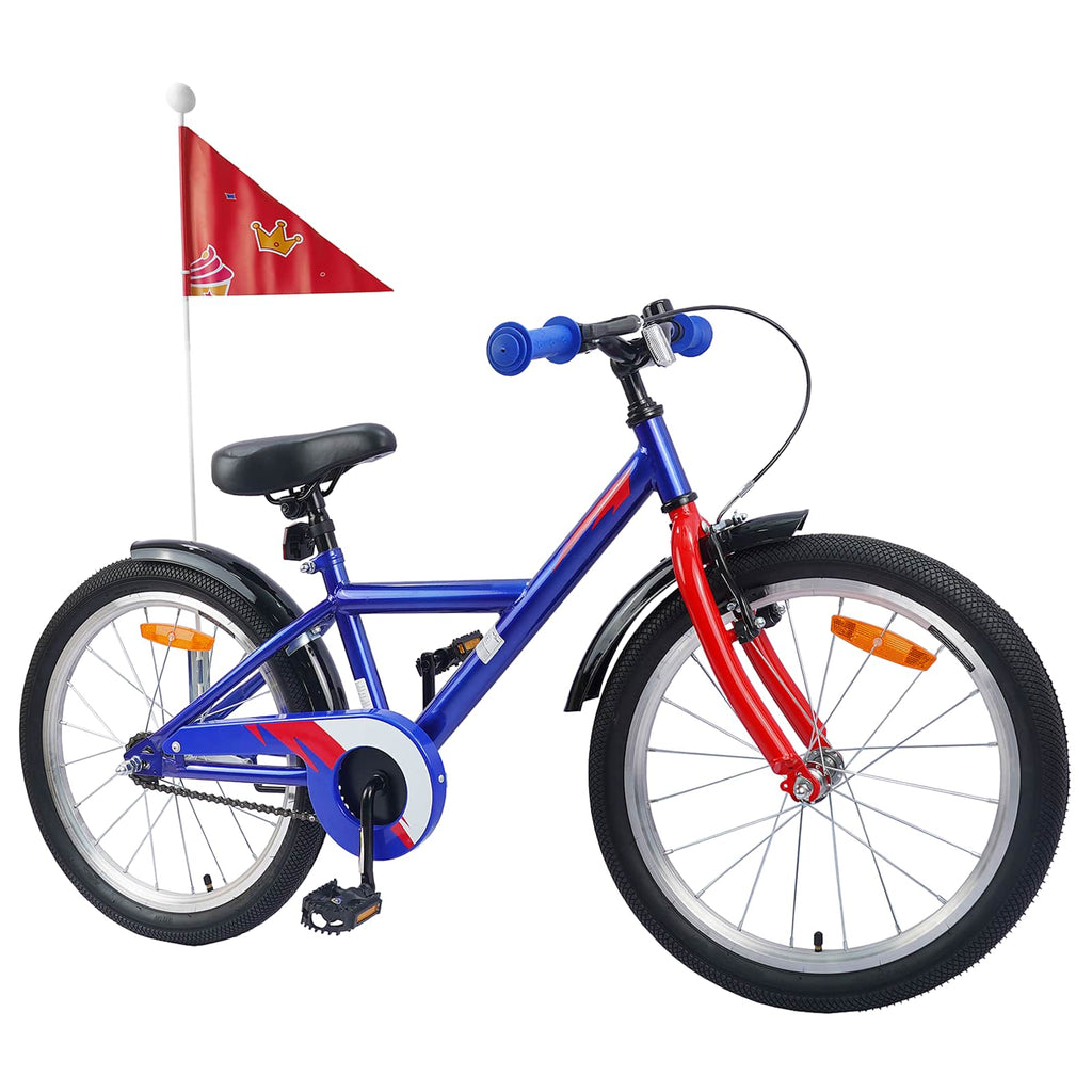 Kinderfahrrad 18 Zoll für 5-7 Jahre alt Dunkelblau