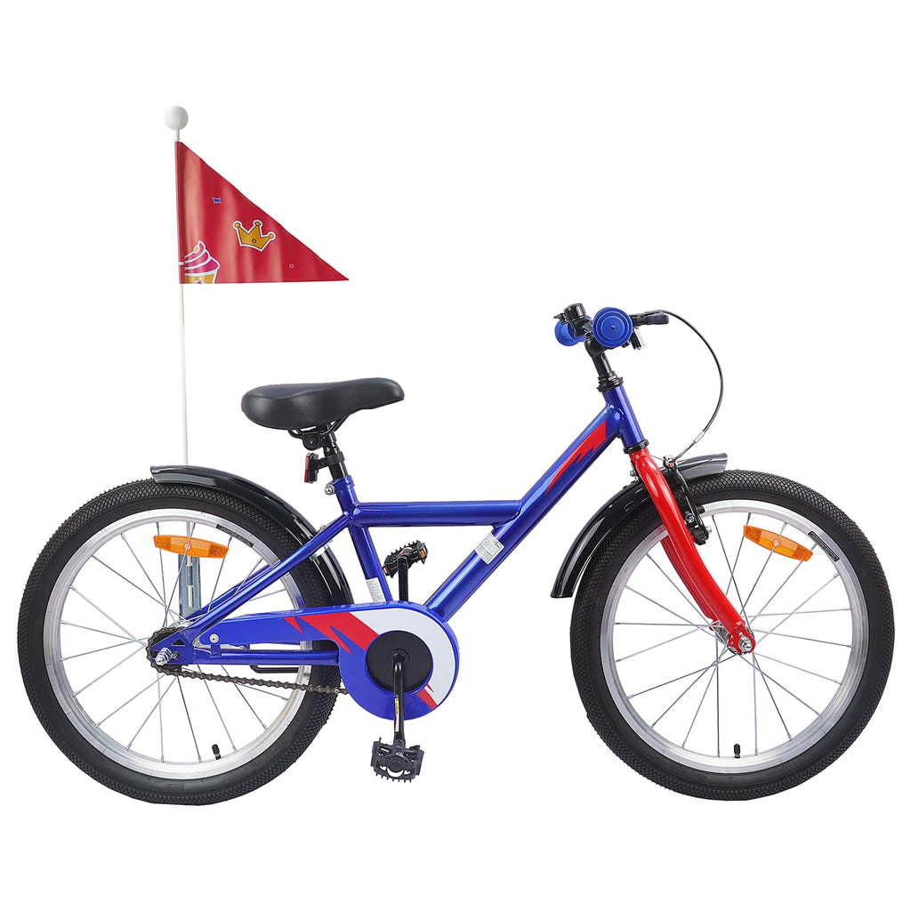 Kinderfahrrad 18 Zoll für 5-7 Jahre alt Dunkelblau