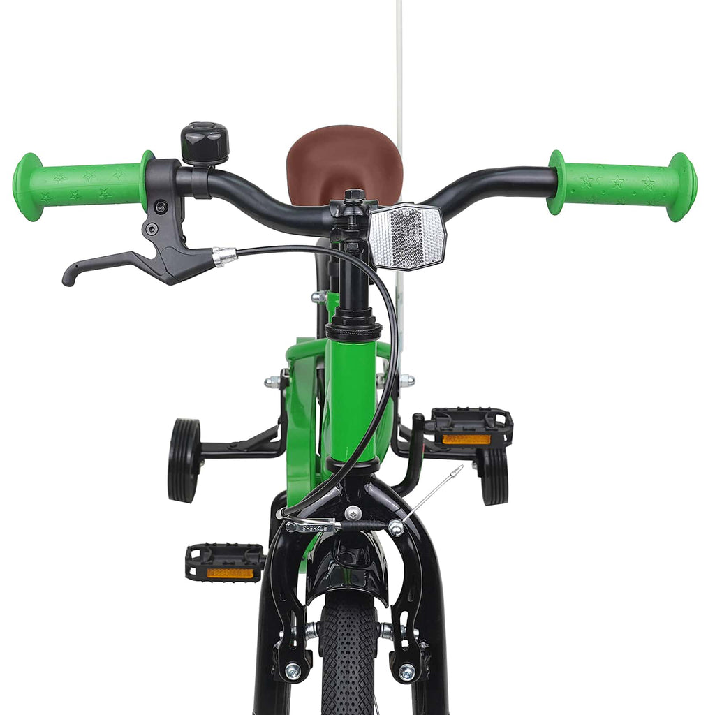Kinderfahrrad 14 Zoll für 3-5 Jahre alt Grün