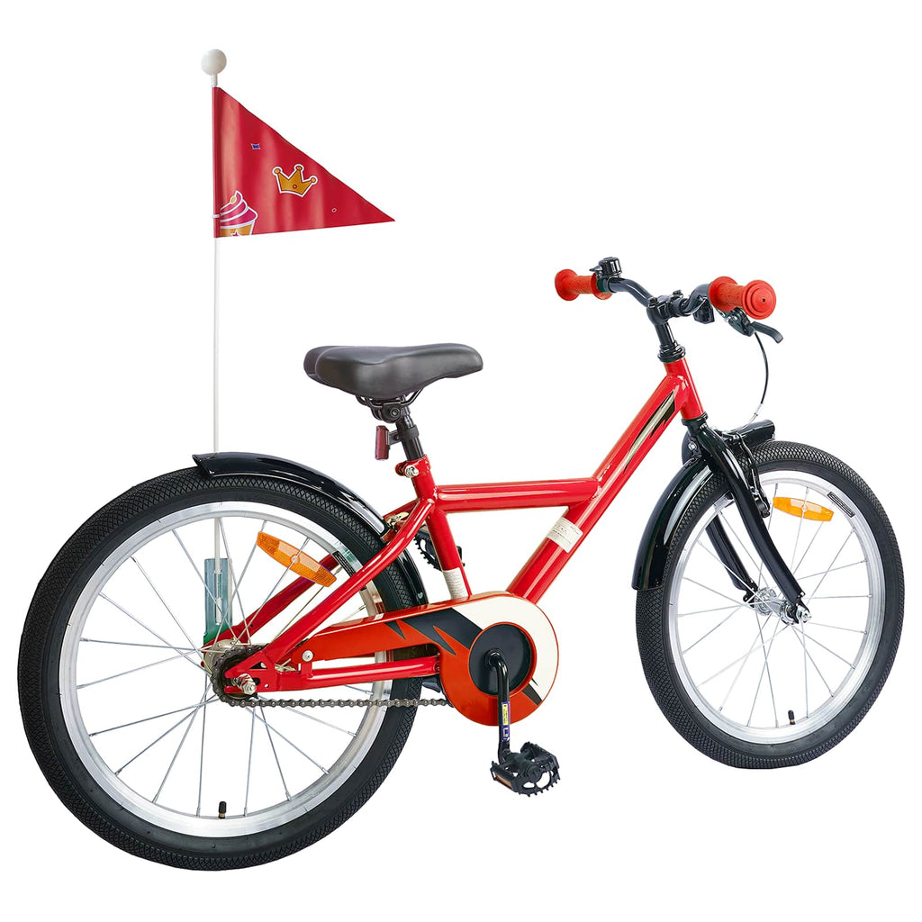 Kinderfahrrad 18 Zoll für 5-7 Jahre alt Rot