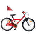 Kinderfahrrad 18 Zoll für 5-7 Jahre alt Rot