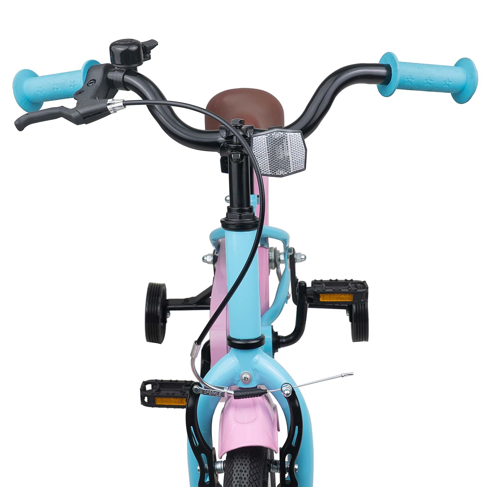 Kinderfahrrad 12 Zoll für 2-4 Jahre alt Himmelblau