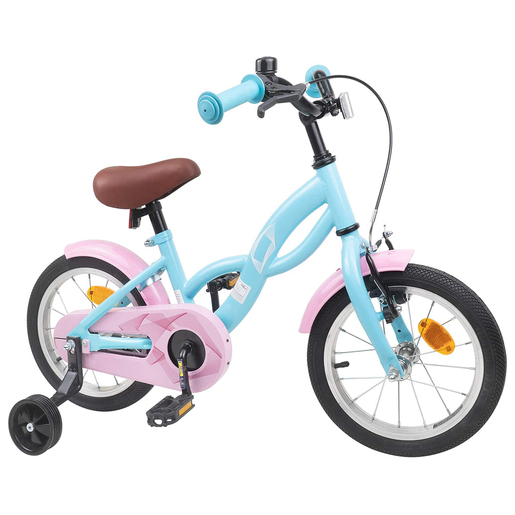 Kinderfahrrad 12 Zoll für 2-4 Jahre alt Himmelblau