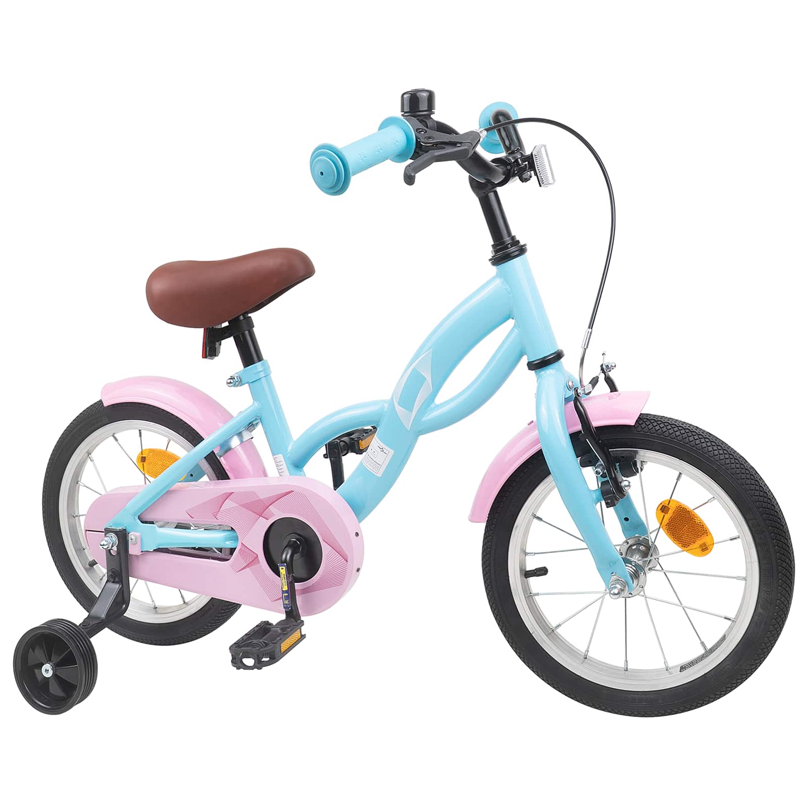 Kinderfahrrad 16 Zoll für 4-6 Jahre alt Himmelblau