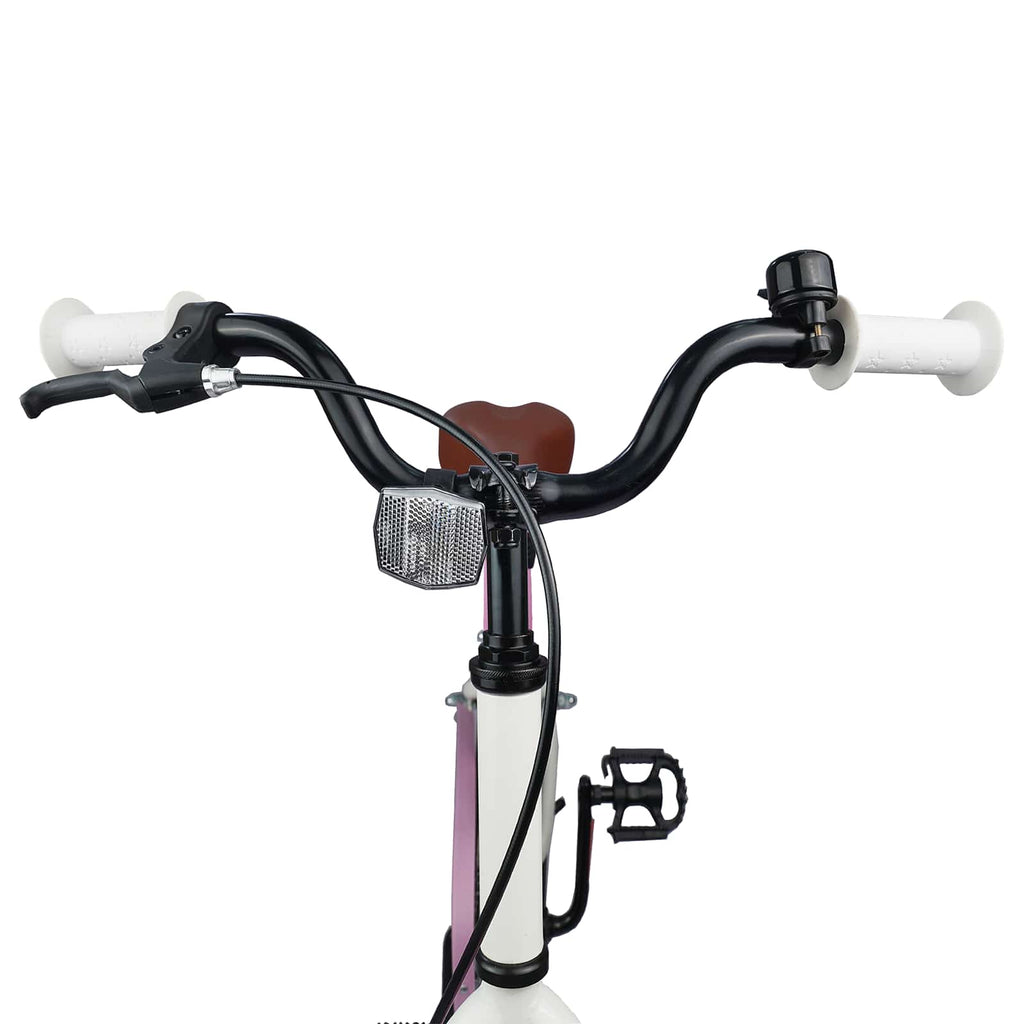 Kinderfahrrad 20 Zoll für 6-11 Jahre alt Weiß