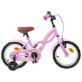 Kinderfahrrad 12 Zoll für 2-4 Jahre alt Hellrosa