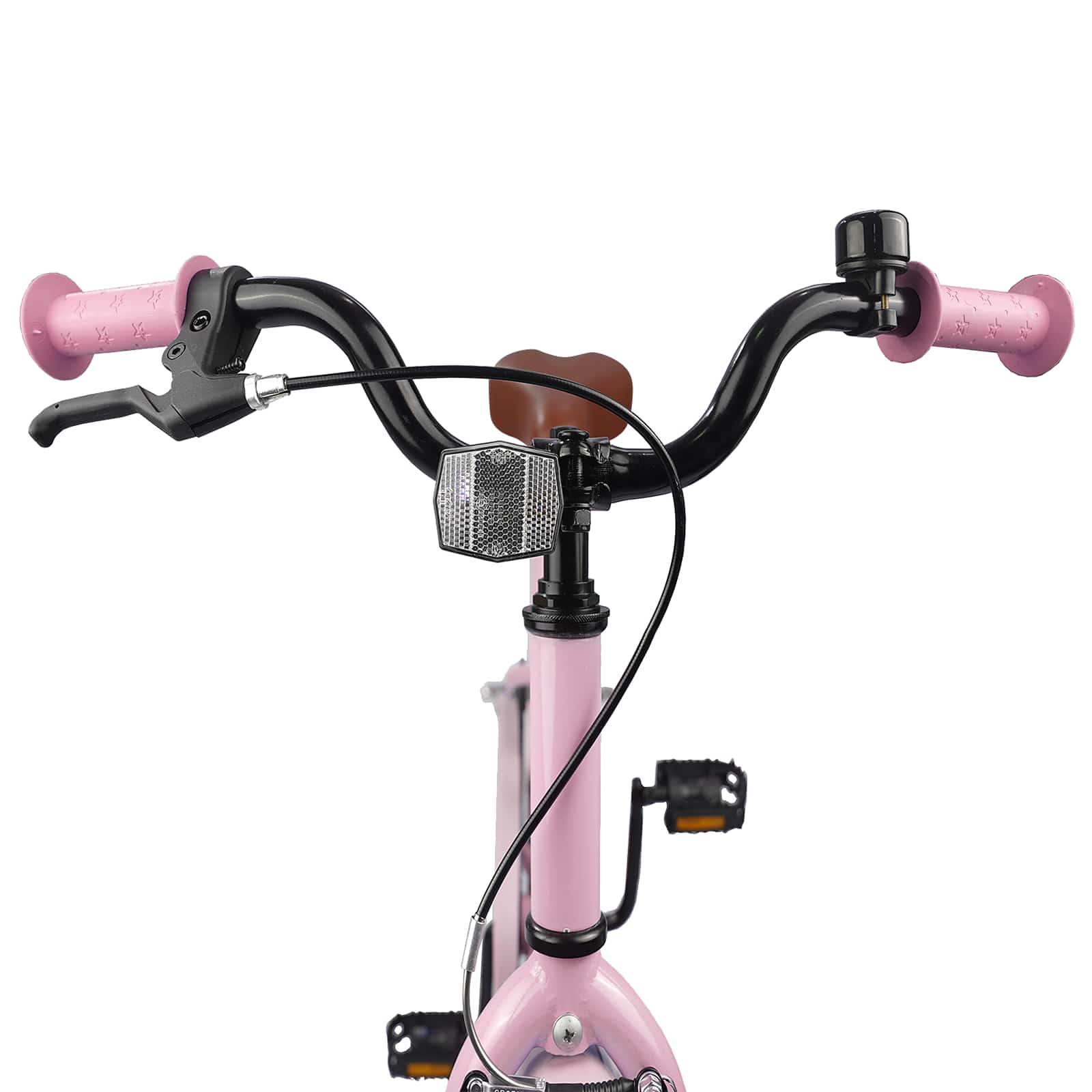 Kinderfahrrad 18 Zoll für 5-7 Jahre alt Hellrosa