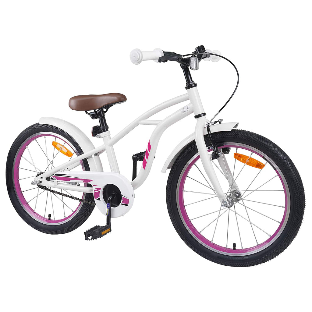 Kinderfahrrad 22 Zoll für 7-12 Jahre alt Weiß