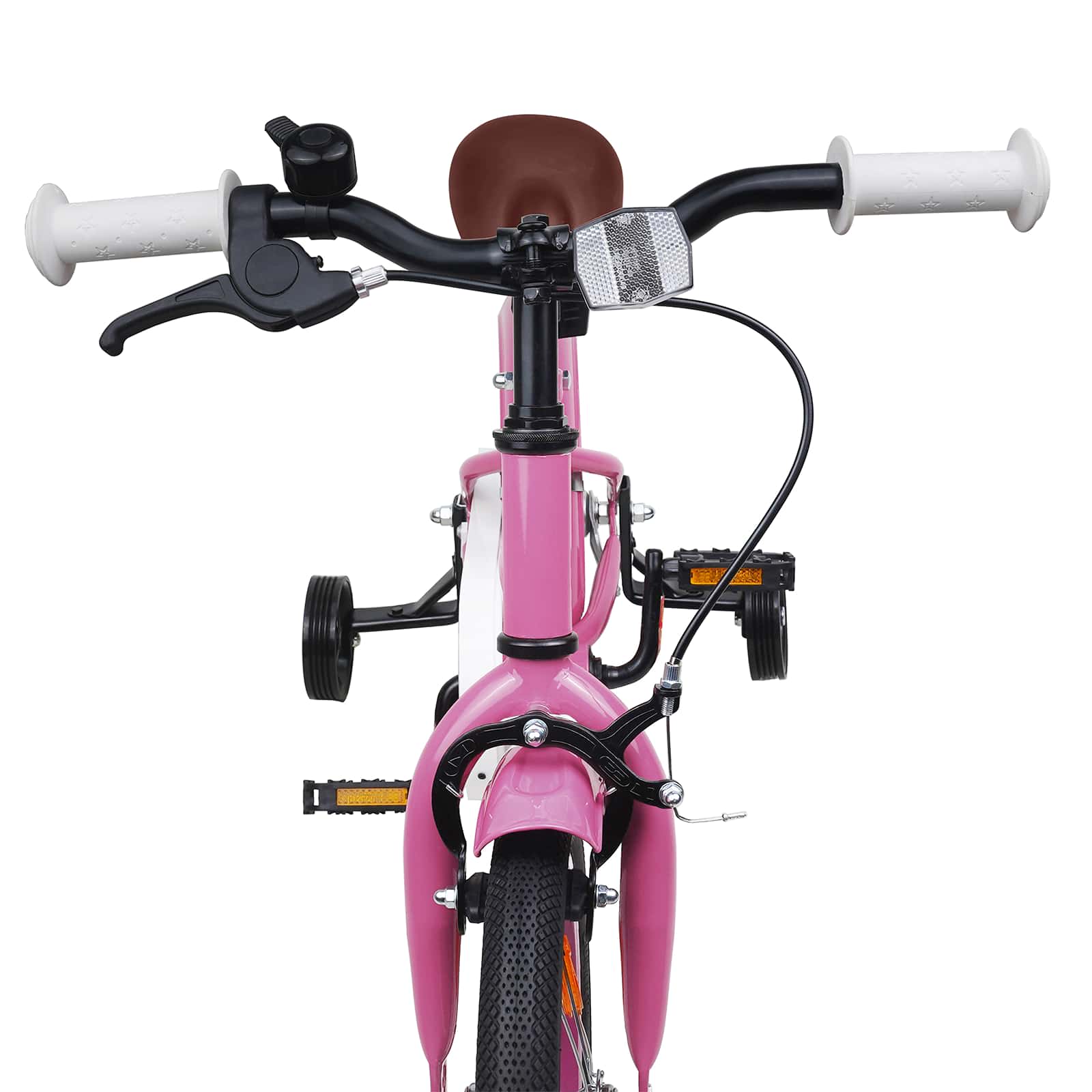 Kinderfahrrad 12 Zoll für 2-4 Jahre alt Hellrosa