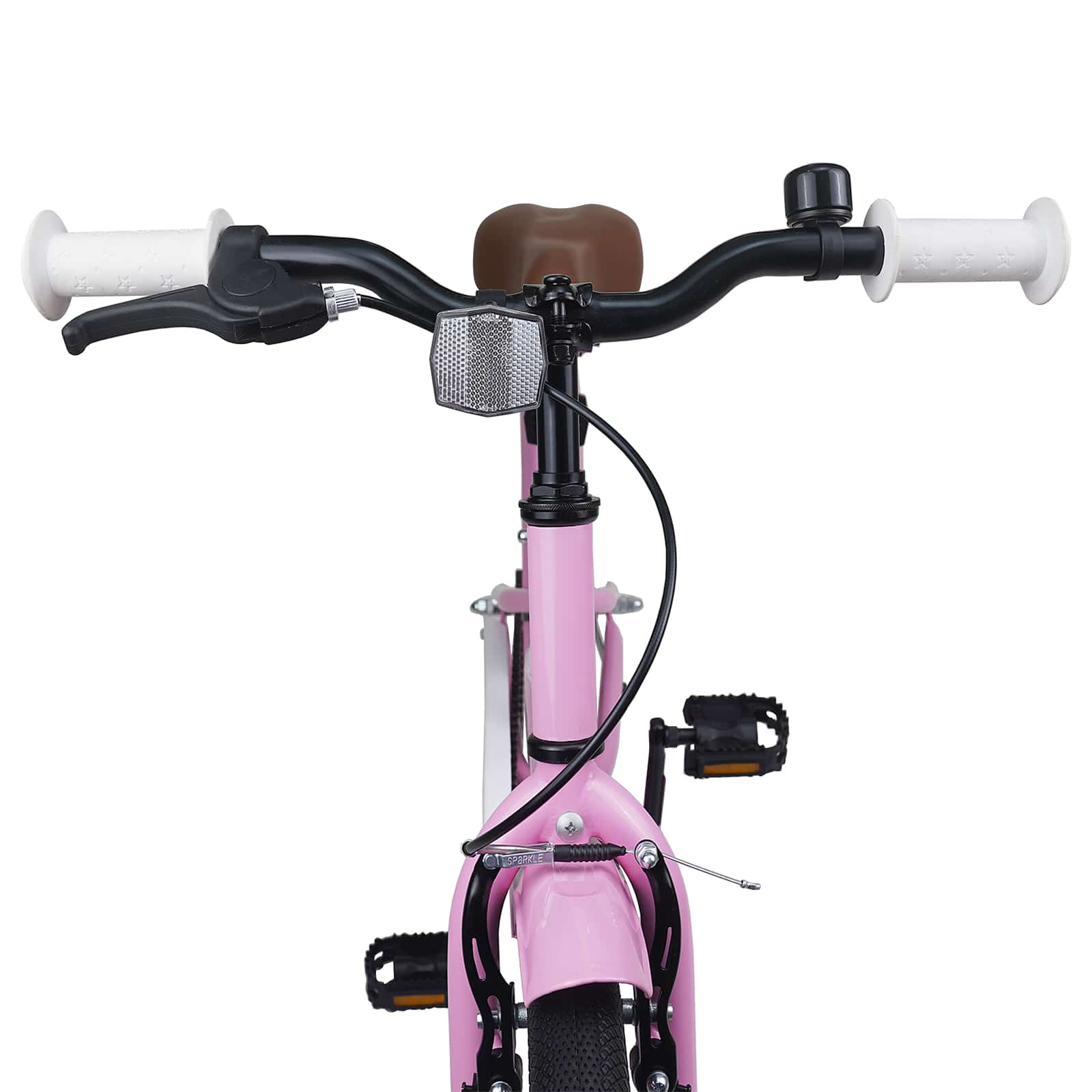 Kinderfahrrad 18 Zoll für 5-7 Jahre alt Hellrosa