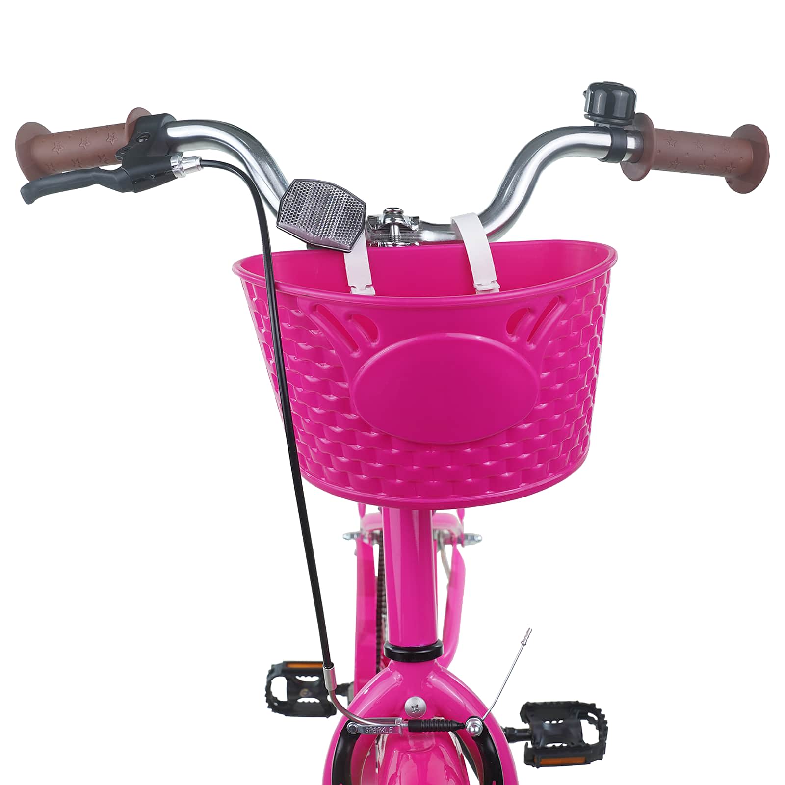 Kinderfahrrad 20 Zoll für 6-11 Jahre alt Dunkelrosa