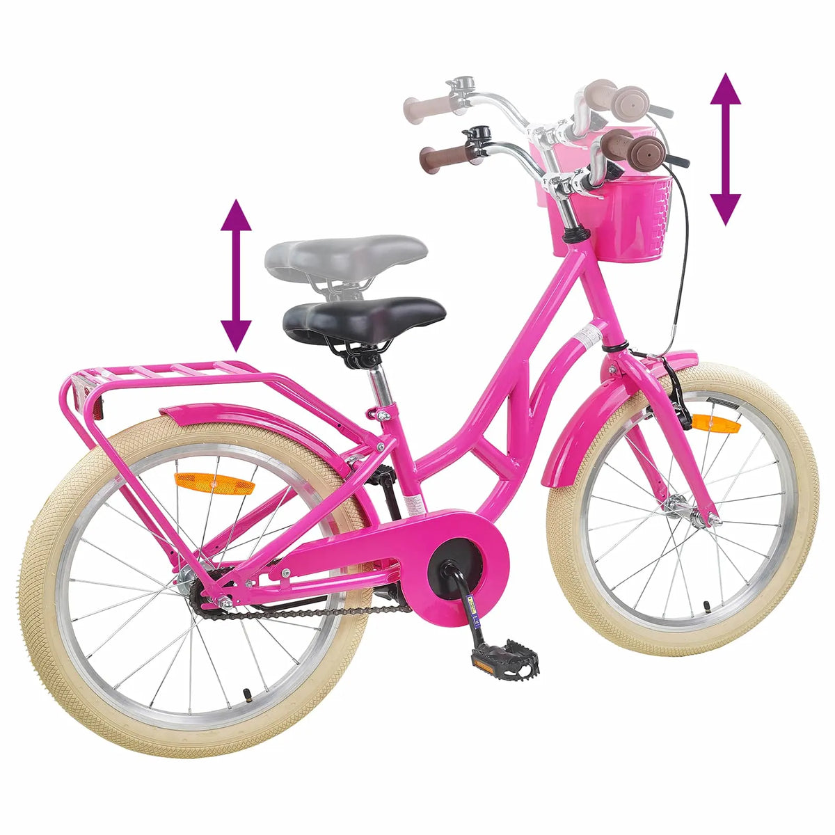 Kinderfahrrad 24 Zoll für Kinder von 8–12 Jahren