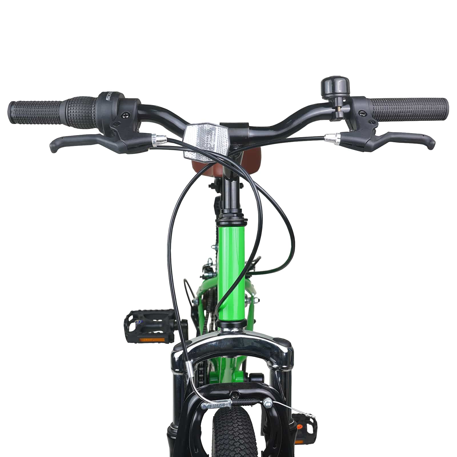 Mountainbike 24 Zoll 6-Geschwindigkeit für 8-12 Jahre alt Grün