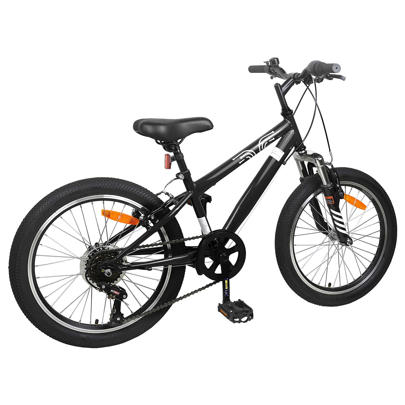 Mountainbike 24 Zoll 6-Geschwindigkeit für 8-12 Jahre alt