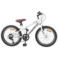 Mountainbike 20 Zoll 6-Speed für 5-8 Jahre alt Weiß