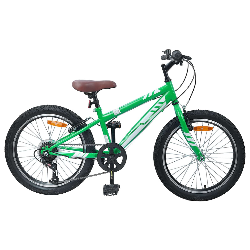 Mountainbike 20 Zoll 6-Speed für 5-8 Jahre alt Grün