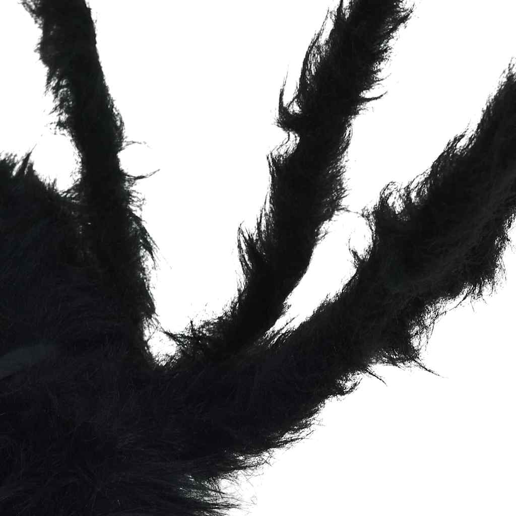 Halloween Spinnen Dekoration 3 pcs Schwarz 200 cm