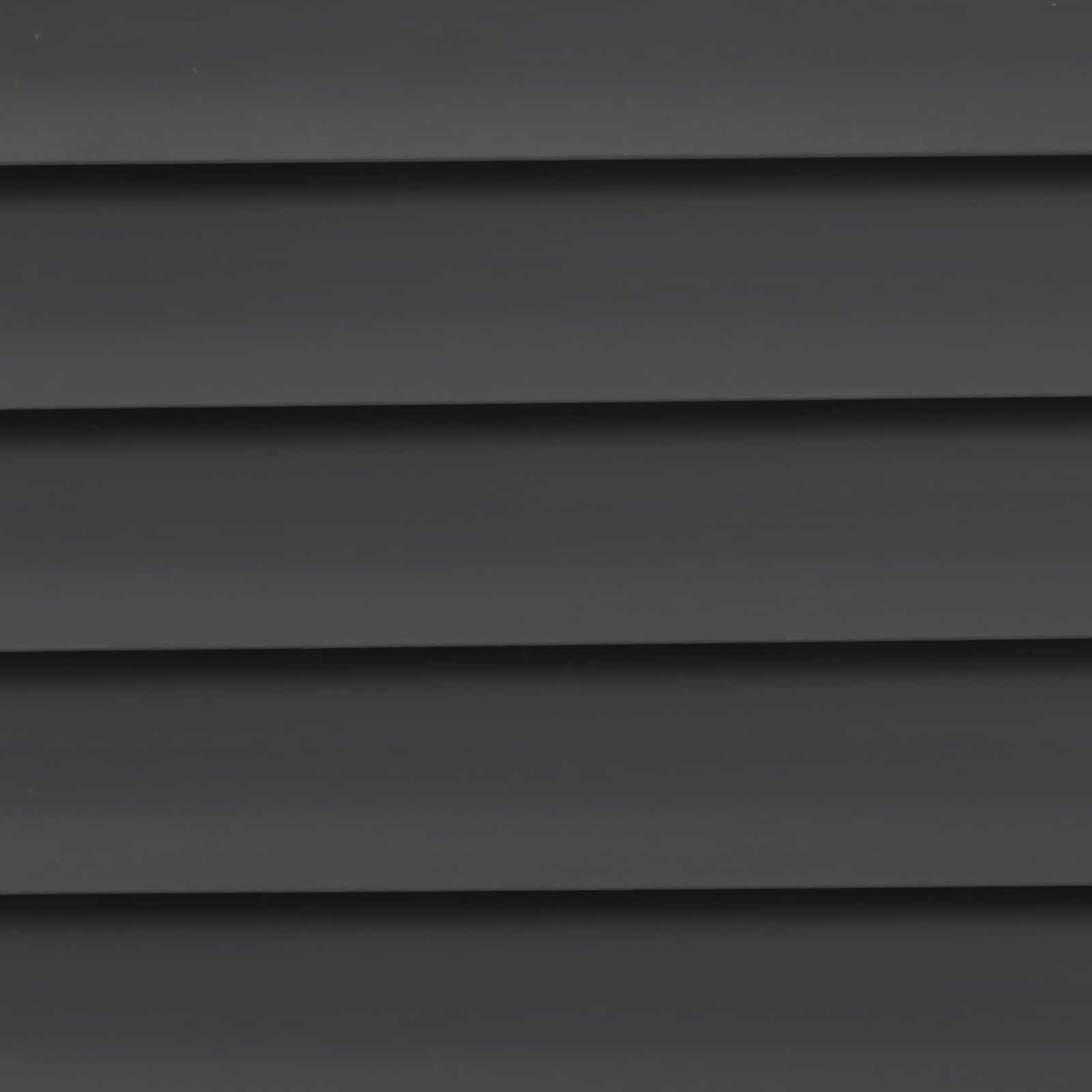 Jalousie Silber Grau 213 x 120 cm 25 mm PVC