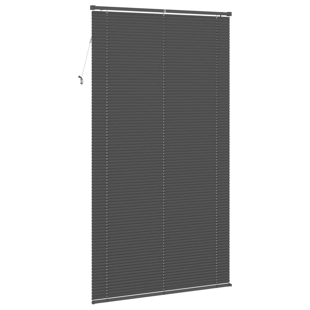 Jalousie Silber Grau 213 x 120 cm 25 mm PVC