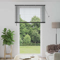 Jalousie Silber Grau 213 x 150 cm 25 mm PVC
