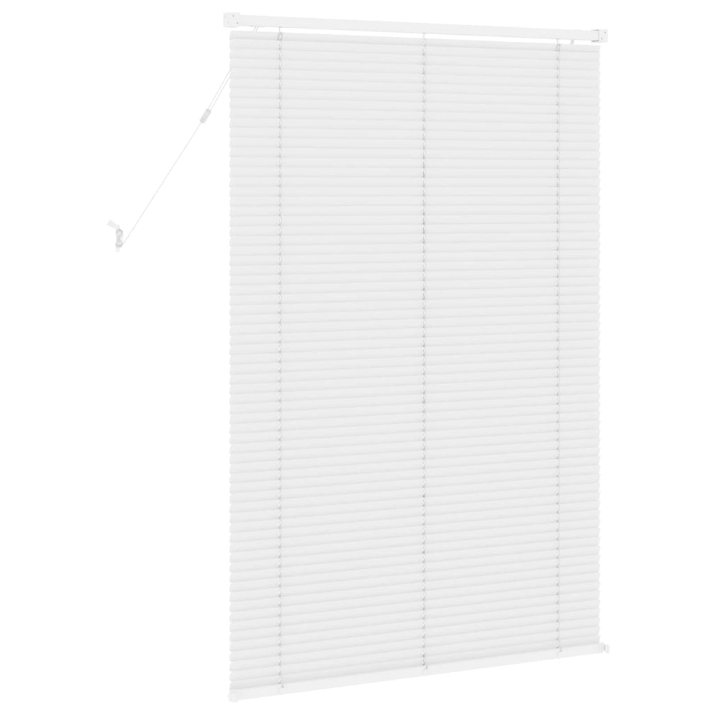 Jalousie Weiß 150 x 70 cm 25 mm PVC