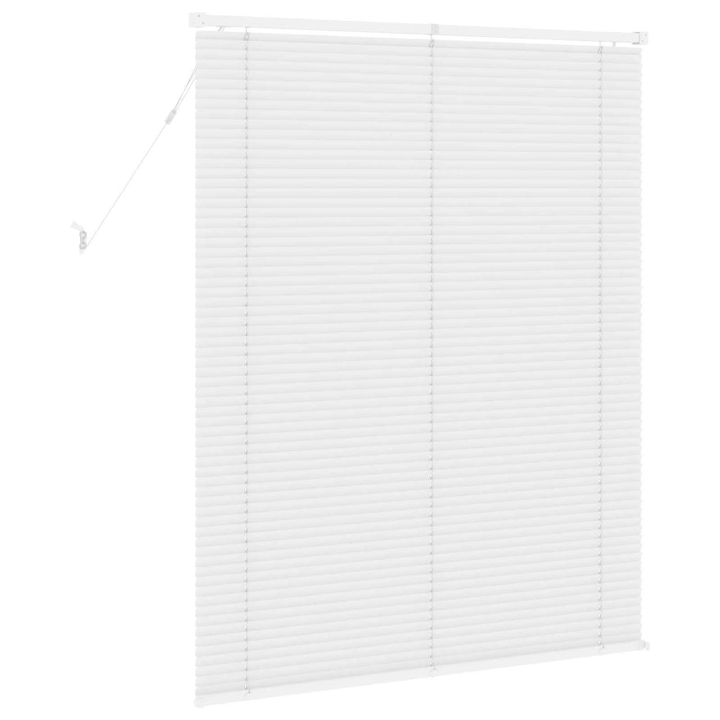 Jalousie Weiß 150 x 110 cm 25 mm PVC