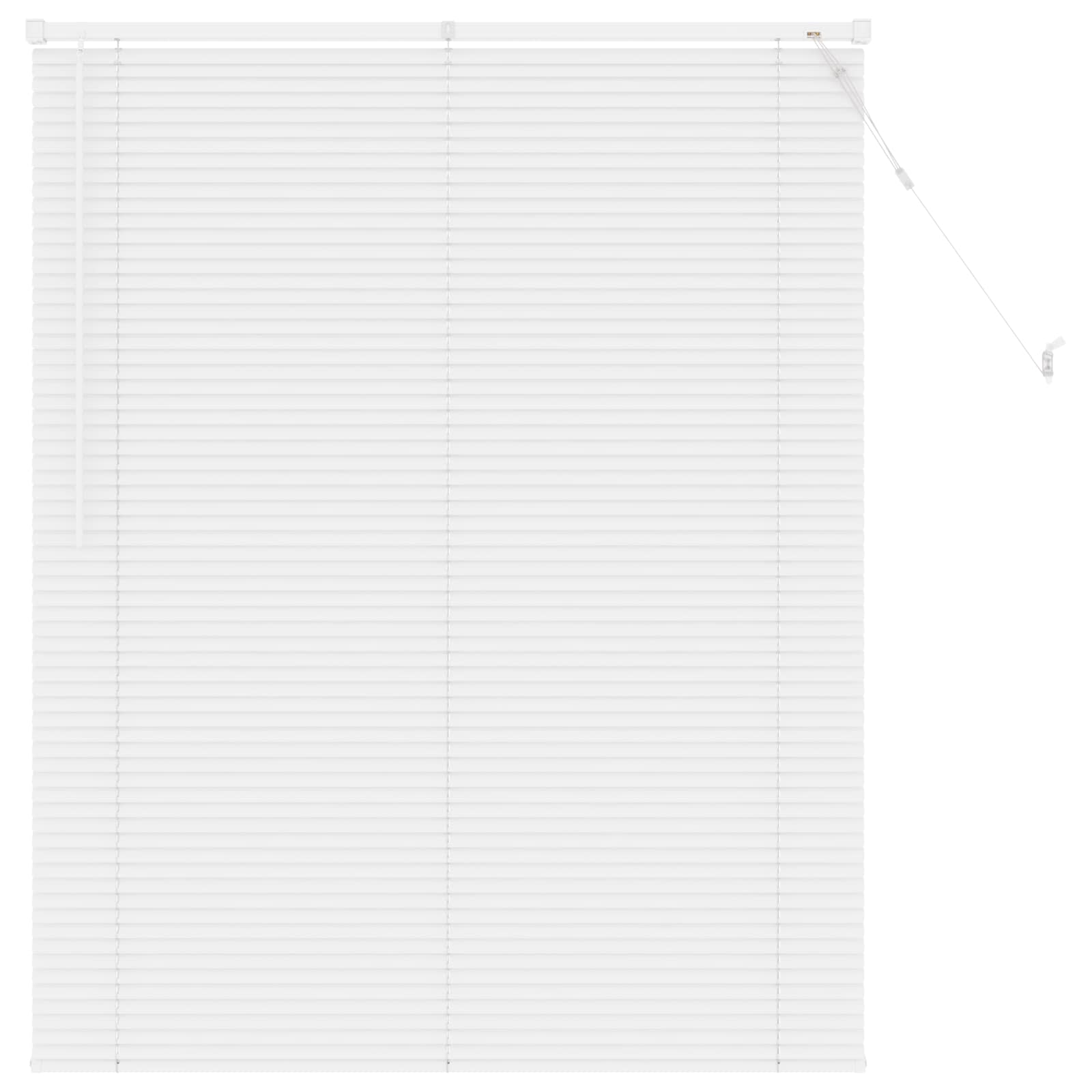 Jalousie Weiß 150 x 110 cm 25 mm PVC