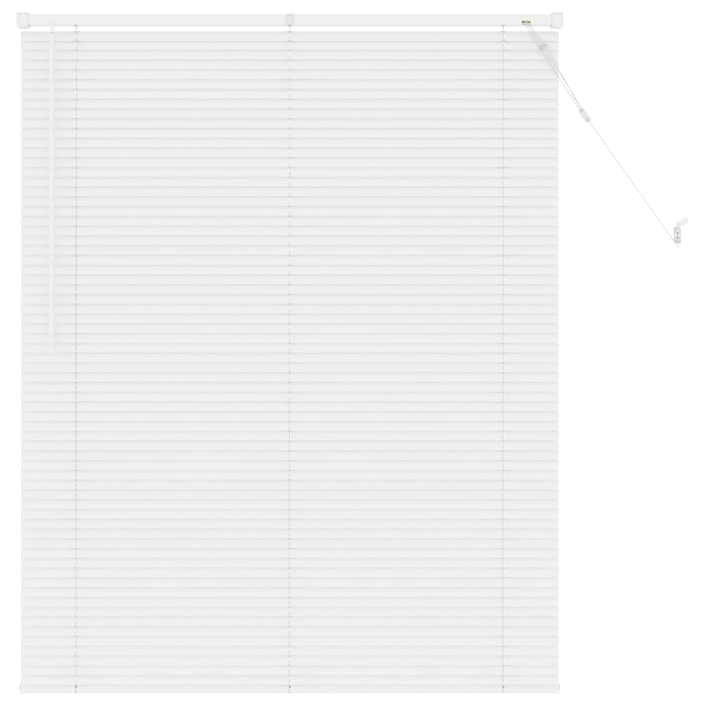 Jalousie Weiß 150 x 120 cm 25 mm PVC