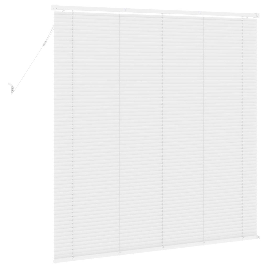 Jalousie Weiß 150 x 140 cm 25 mm PVC