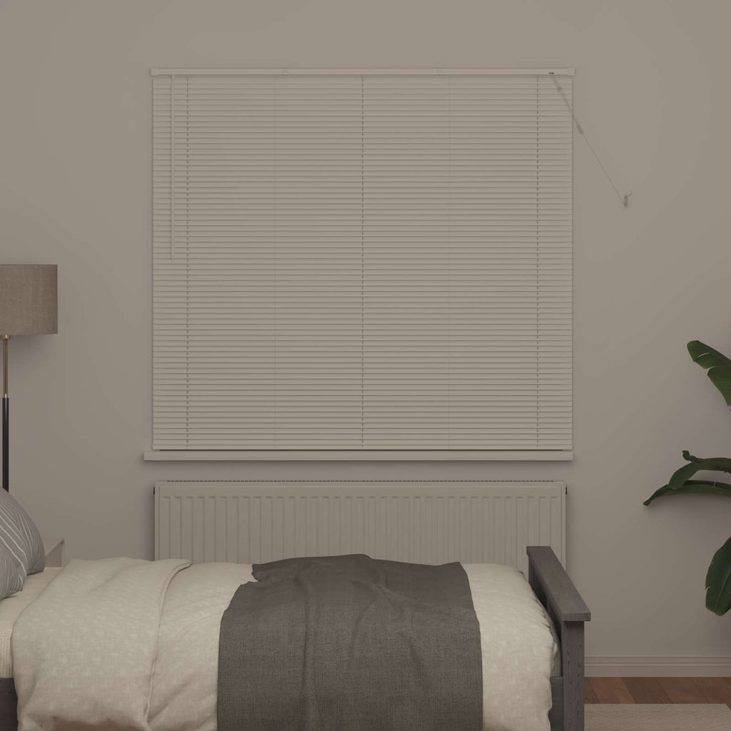 Jalousie Weiß 150 x 160 cm 25 mm PVC