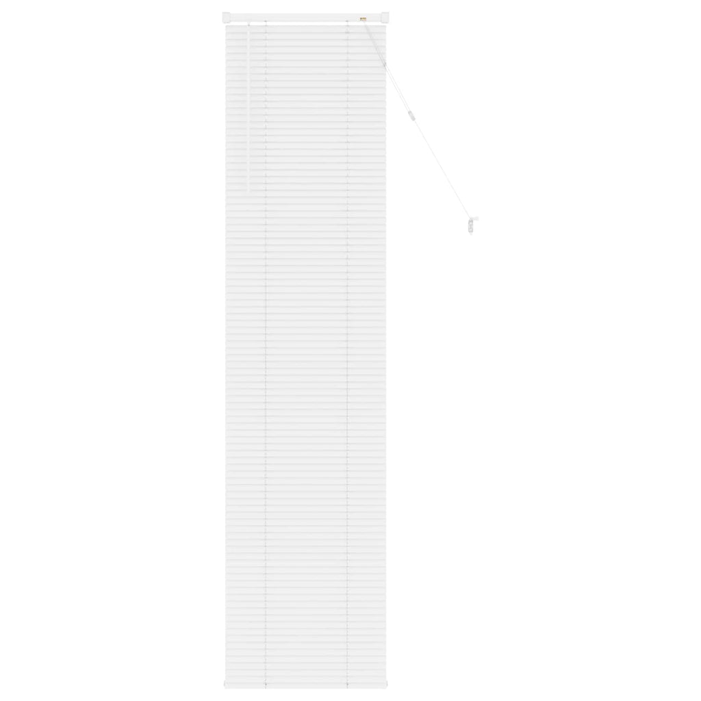 Jalousie Weiß 213 x 60 cm 25 mm PVC