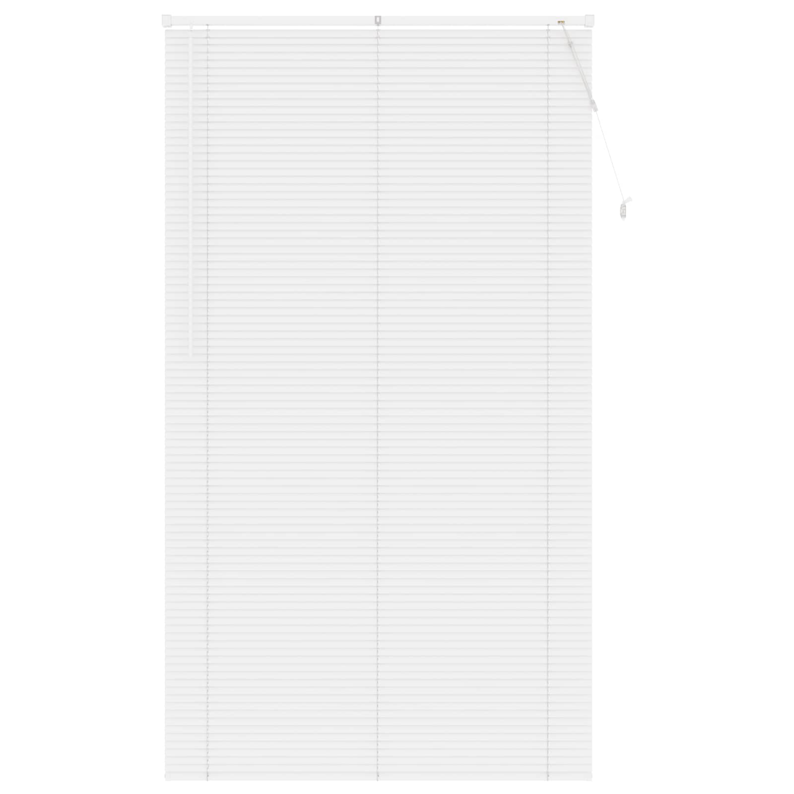 Jalousie Weiß 213 x 110 cm 25 mm PVC
