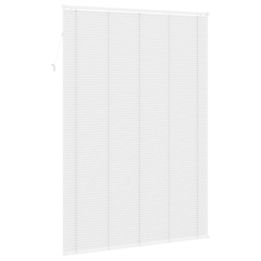 Jalousie Weiß 213 x 130 cm 25 mm PVC