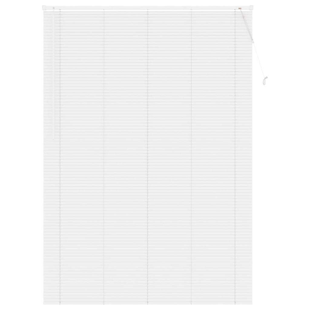 Jalousie Weiß 213 x 130 cm 25 mm PVC