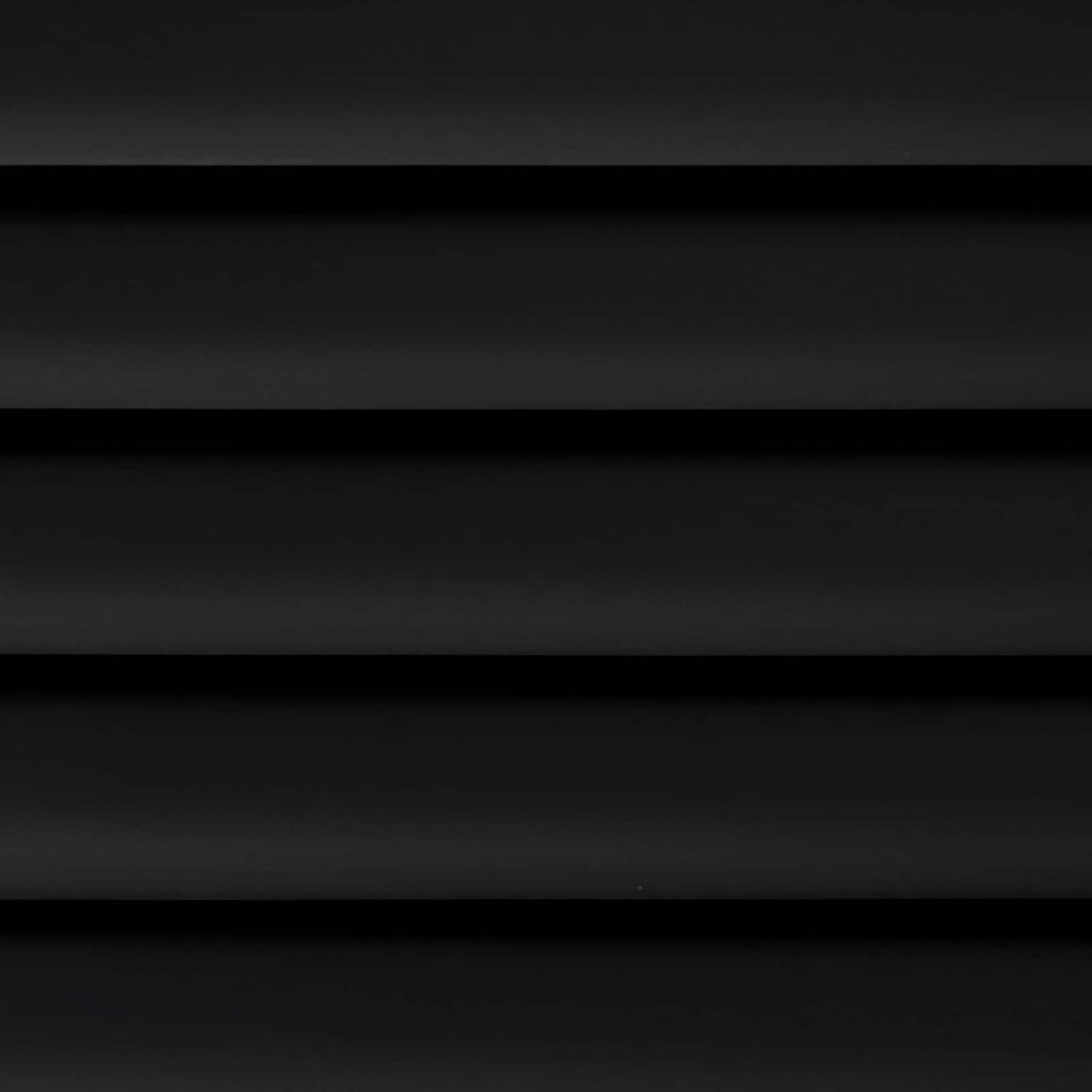 Jalousie Schwarz 213 x 90 cm 25 mm PVC