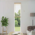 Jalousie Hellbraun mit Muster 213 x 40 cm 25 mm PVC