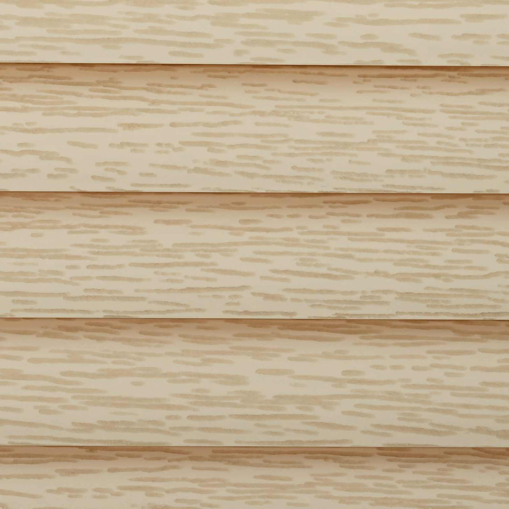 Jalousie Hellbraun mit Muster 213 x 140 cm 25 mm PVC