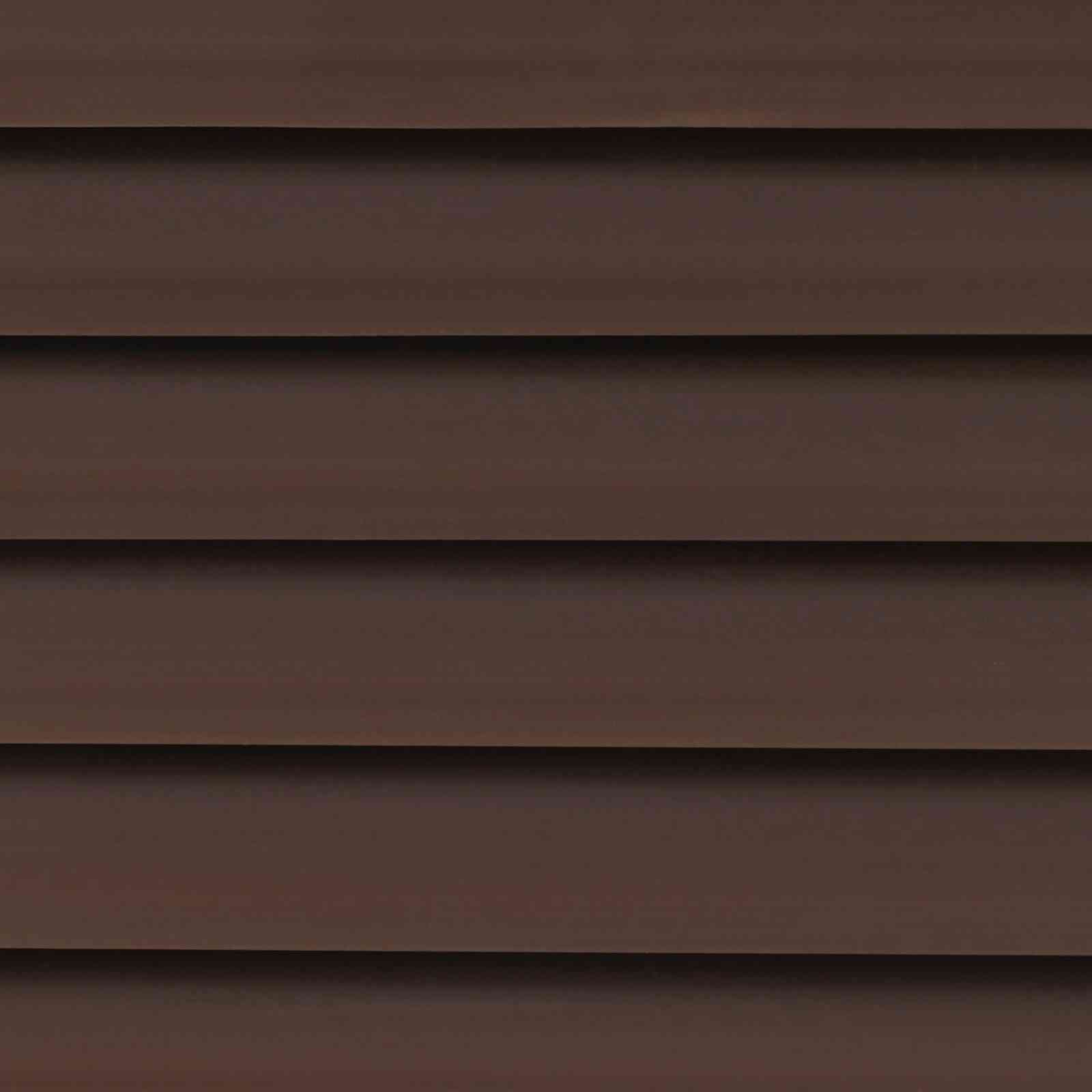 Jalousie Dunkelbraun mit Muster 213 x 90 cm 25 mm PVC