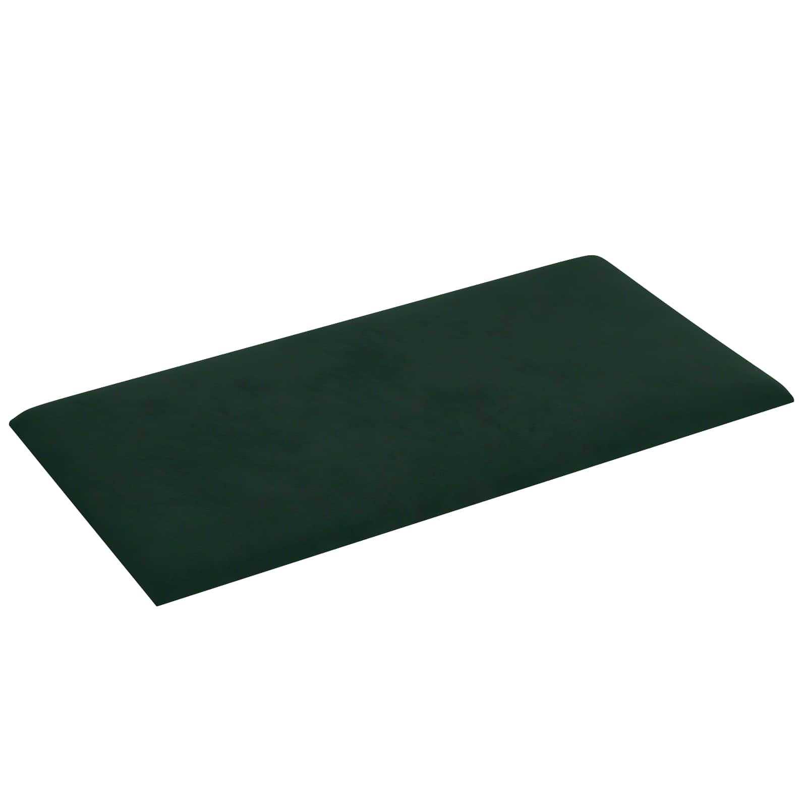 Wandkopfteilen 12 pcs Dunkelgrün Samt