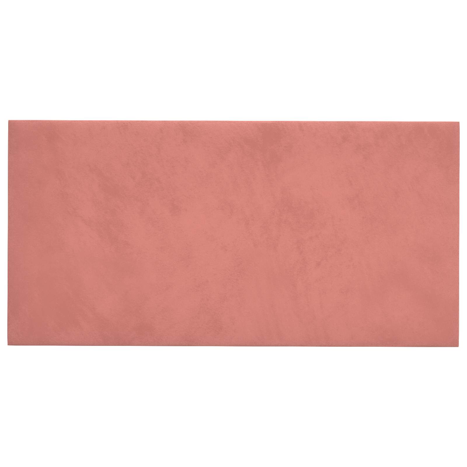 Wandkopfteilen 12 pcs Rosa Samt