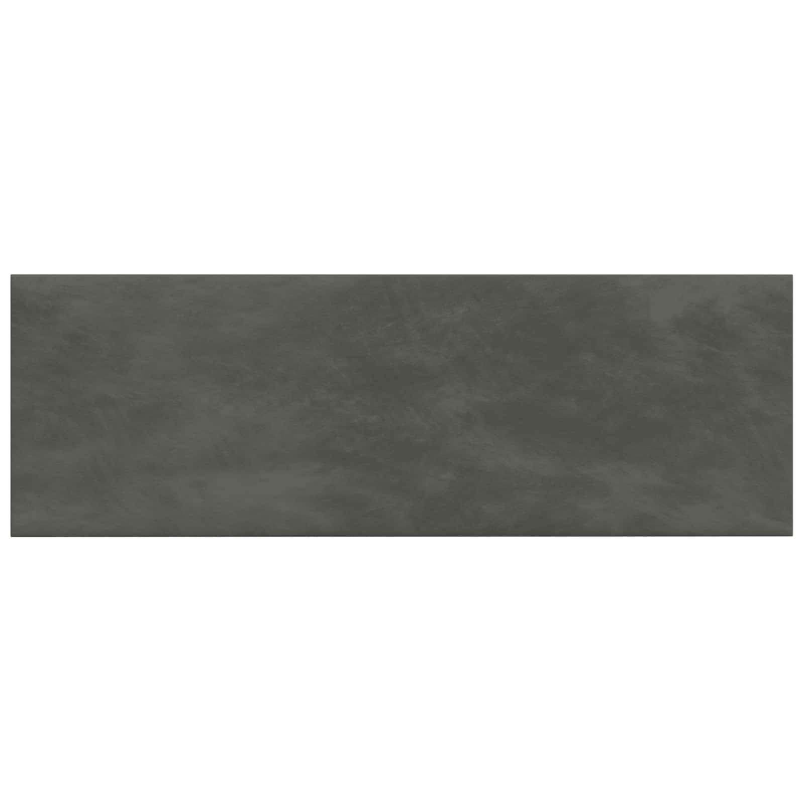 Wandkopfteilen 12 pcs Dunkelgrau Samt