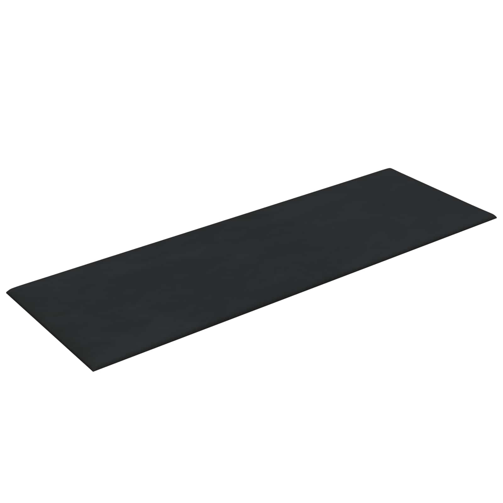 Wandkopfteilen 12 pcs Schwarz Samt