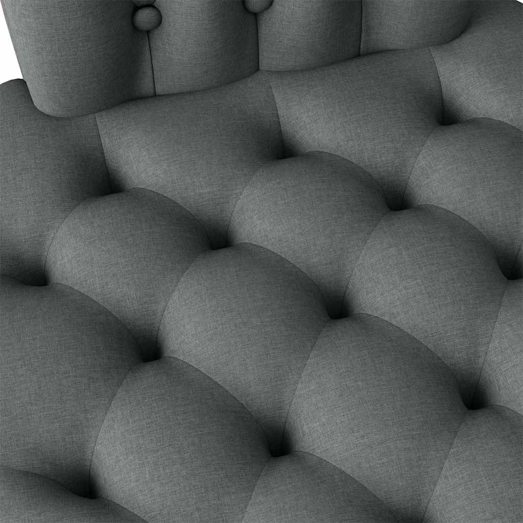 Schlafsessel Dunkelgrau 56,5 x 70 x 110 cm Stoff
