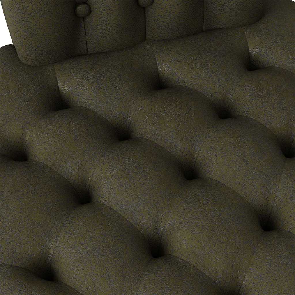 Schlafsessel Olivegrün 56,5 x 70 x 110 cm Kunstwildleder