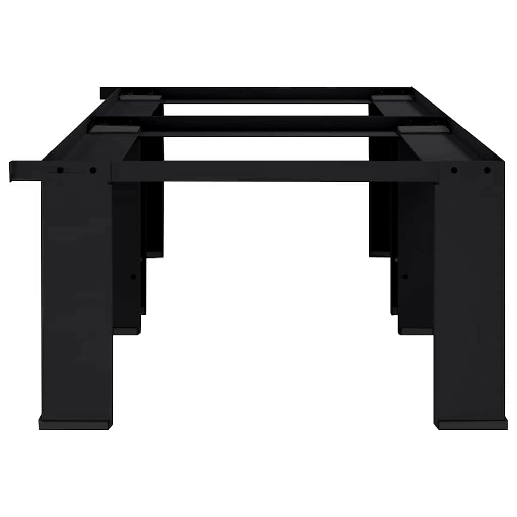 Waschmaschinen-Podest 2 pcs Schwarz 127 x 54,5 x 32,5 cm Stahl