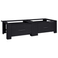 Waschmaschinen-Podest 2 pcs Schwarz 127 x 54,5 x 32,5 cm Stahl